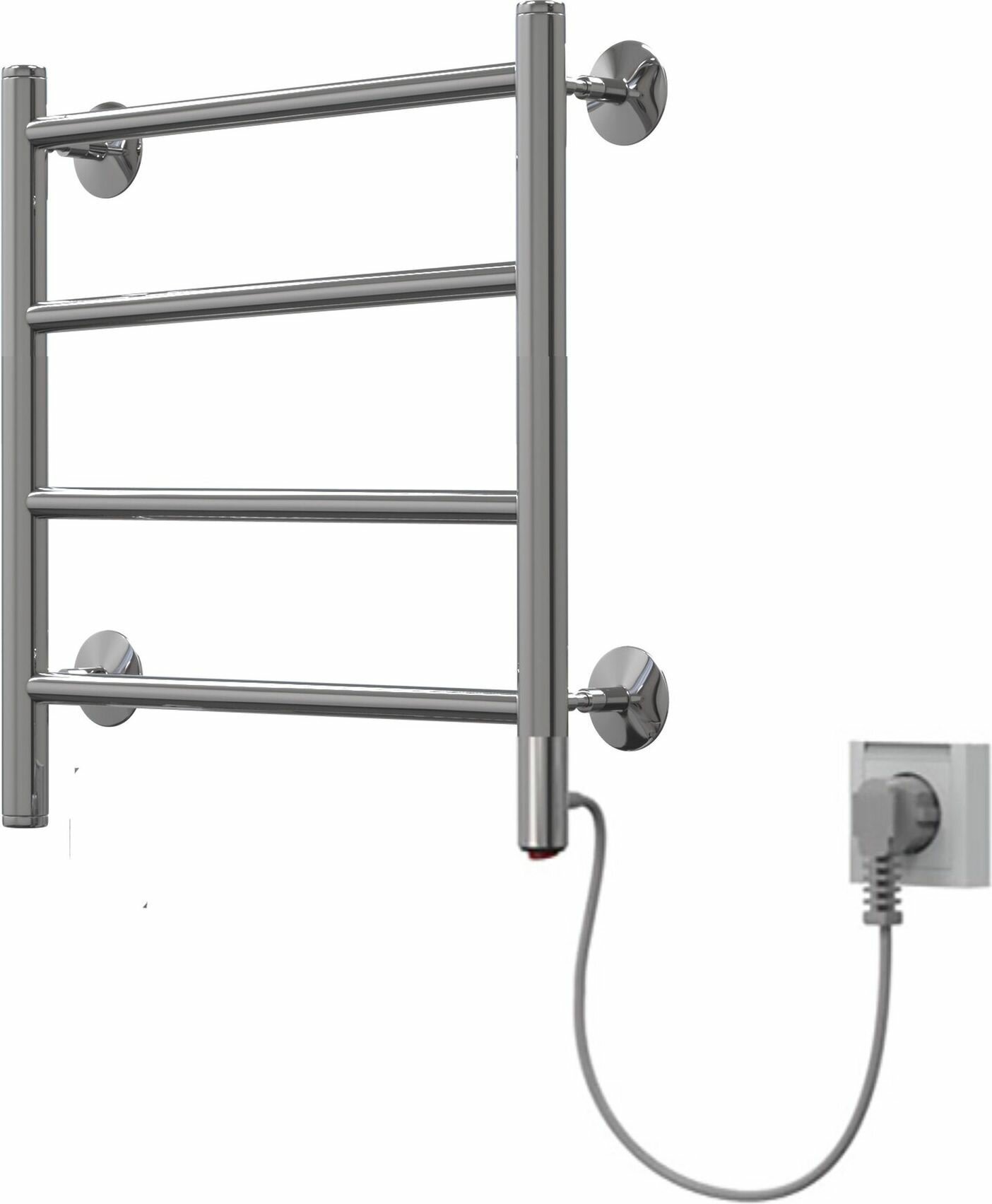 фото Полотенцесушитель электрический Арго Лесенки Орион хром 400х500 мм