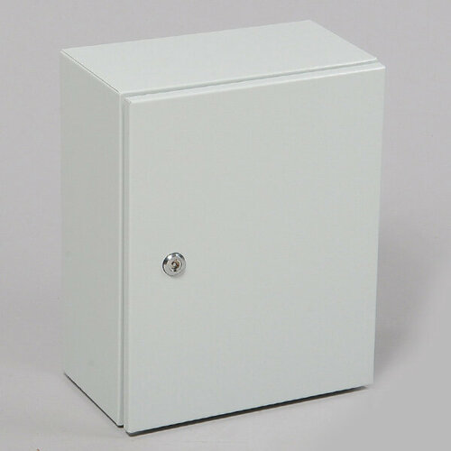 Шкаф IP66 420х340х200мм светло-серый с монтажной платой 46047 Щитэлектрокомплект 404Rx R5