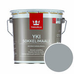 Краска для цоколя Tikkurila Yki Socle RAL 7040 (Серое окно - Window grey) 2,7 л - изображение