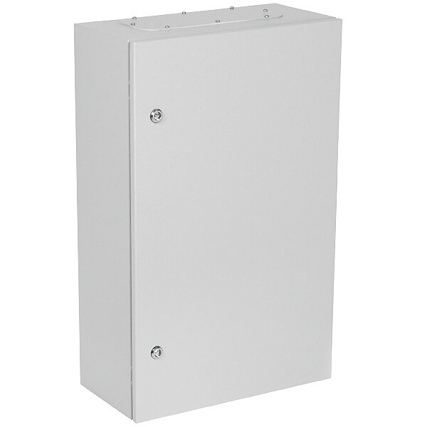 Шкаф IP65 800х500х250мм светло-серый с монтажной платой элма ОЩН5825