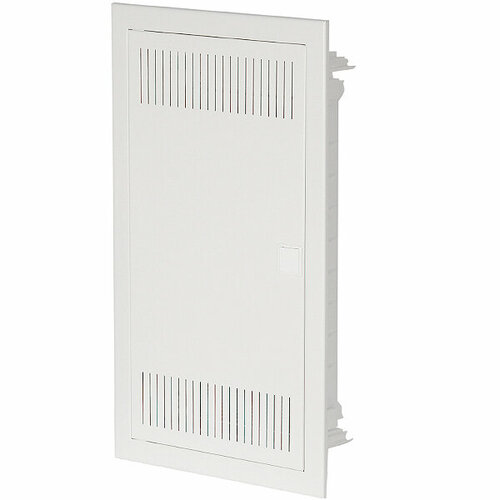 Бокс встраиваемый для мультимедиа с белой перфорированной метал. дверью IP40 ETI 1101158 ECG42