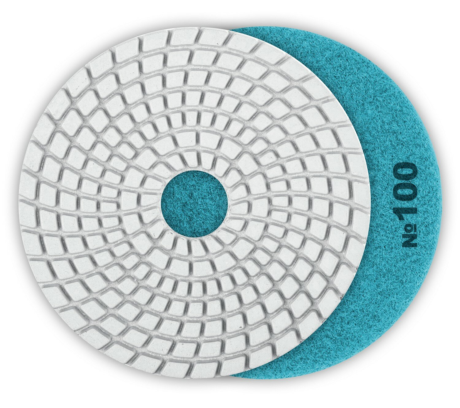 ЗУБР 125мм №100 алмазный гибкий шлифовальный круг (Черепашка) для мокрого шлифования (29867-100)