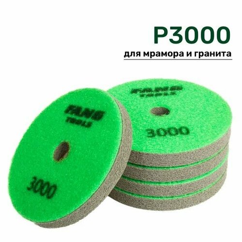 Круг шлифовальный алмазный/ спонж FANG TOOLS черепашка коралловая P3000