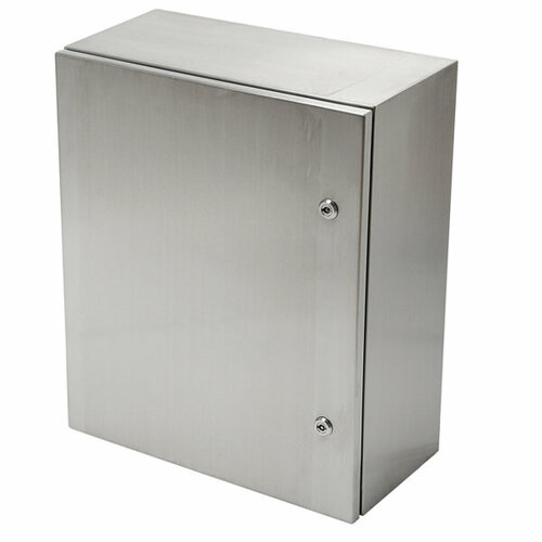 Шкаф IP65 600х500х250мм из нержавеющей стали с монтажной платой Saipwell SP-B3-605025