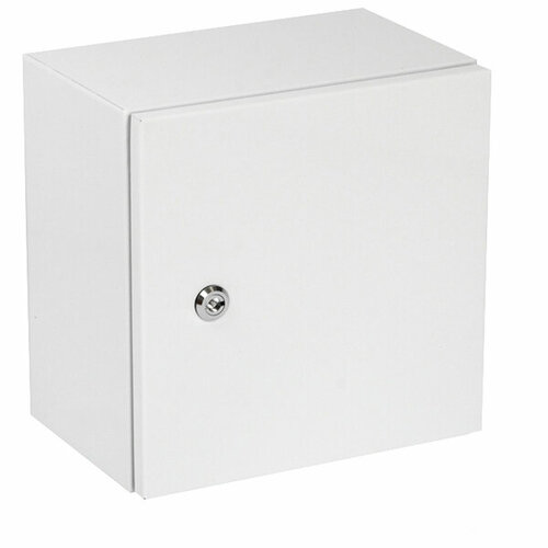 Шкаф 402R R6 300х300х200мм белый 45029 с монтажной платой без реек Щитэлектрокомплект