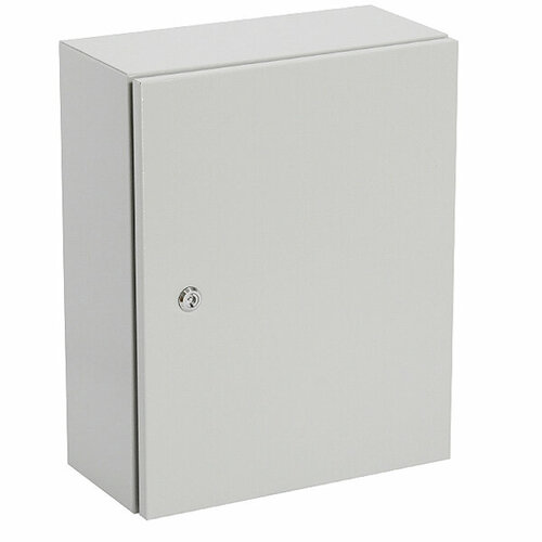 Шкаф IP66 500х400х200мм светло-серый с монтажной платой 46067 Щитэлектрокомплект 406Rx R5