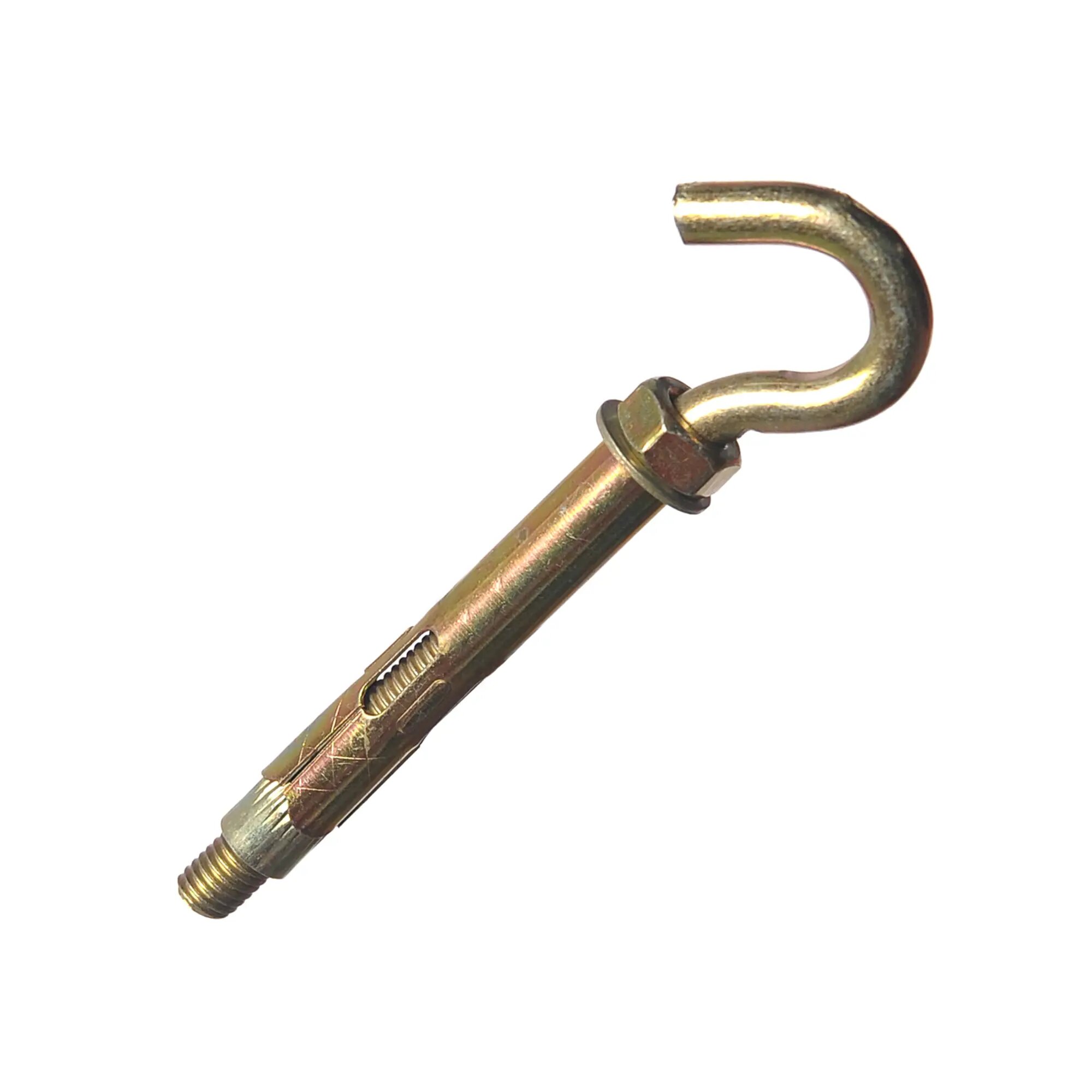 Клиновой анкер-крюк 10x80 мм оцинкованная сталь
