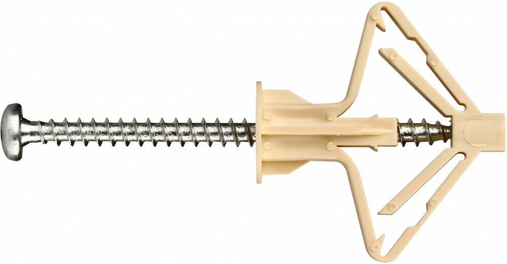 фото Анкер для тонких листов с шурупом, 4 шт, Арт. 11 1318 1