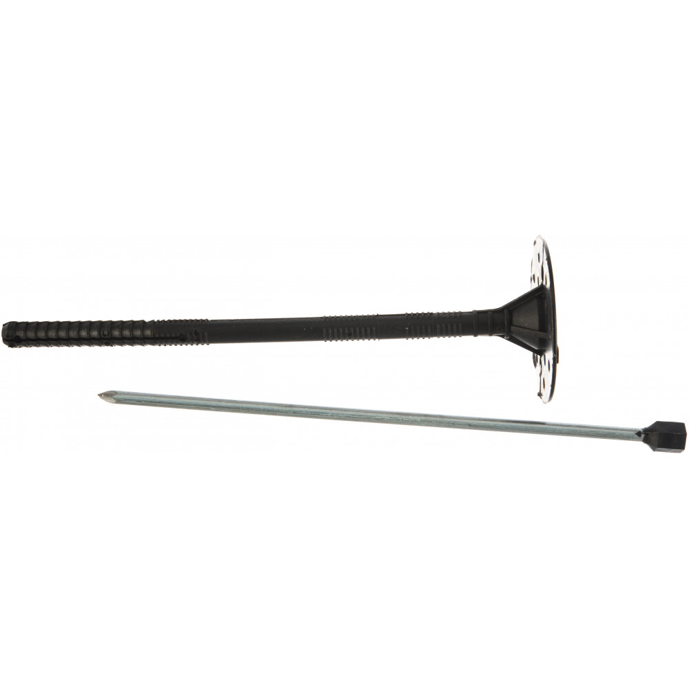 Дюбель для теплоизоляции с оц. гвоздем и термоголовкой INTERFIX 10х200 250 шт 28984