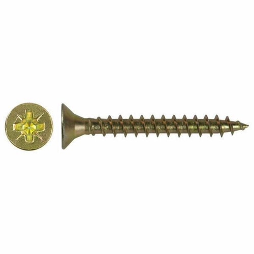 Креп комп Саморез желтый цинк POZY 3,5x45 6000шт жд3545