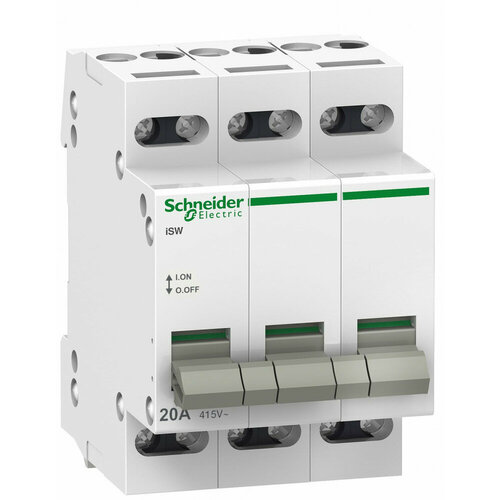 SE Acti 9 iSW Выключатель нагрузки 3P 32A, Schneider Electric, арт. A9S60332