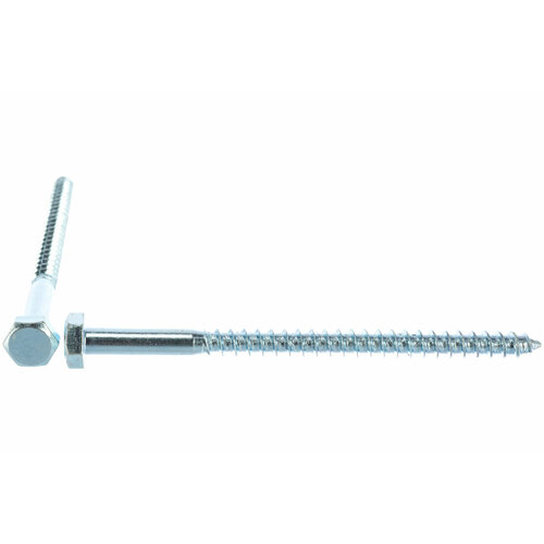 Шуруп с шестигранной головкой крепежная техника 6х90, 100 шт. БК 497112