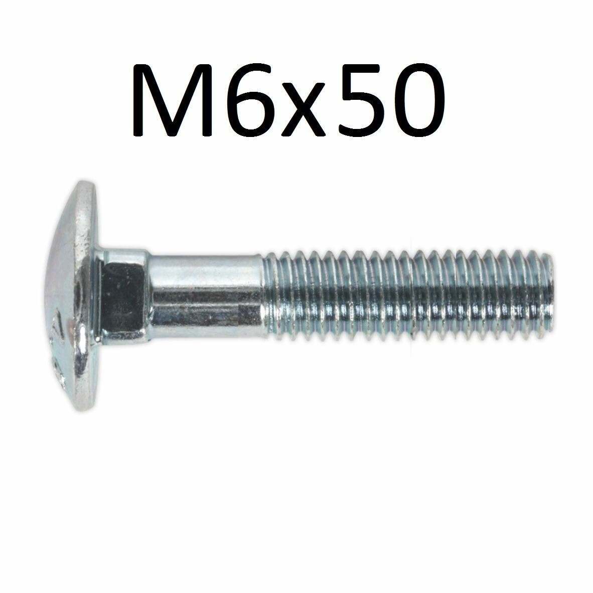 фото Болт мебельный М6х50 (20 шт)