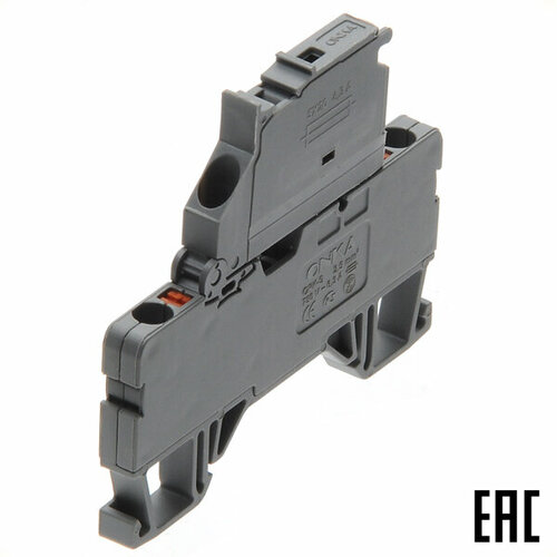 Клемма OPK-S 10202232482 под предохранитель 5х20мм пружинная серая 25мм2 63А ONKA 2 шт в комплекте 895₽