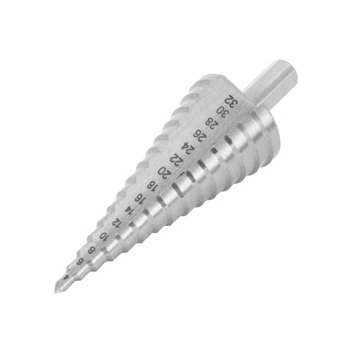 high quality 6pc hex shank hss screw spiral point thread american plug hand tap drill bits 6 32 8 32 10 24 10 32 12 24 1 4 20 Сверло ступенчатое 15 ступеней, 4-32 мм, сталь HSS, шлифованное Спец 370102