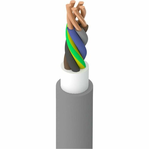 Ореол Кабель NYM-J 5х2,5 мм ГОСТ 50 м 00-00002204