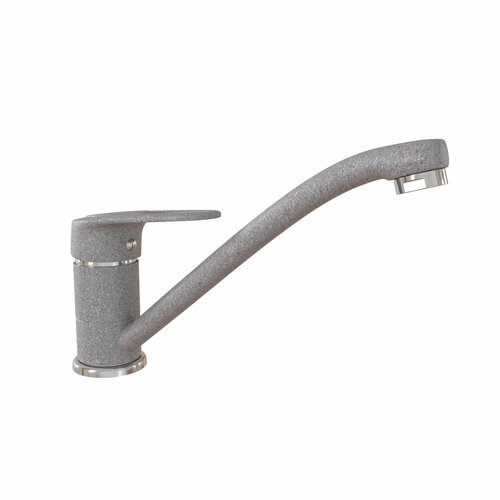 Смеситель для кухни Gamma Stone GS-003 латунный, темный-серый матовый