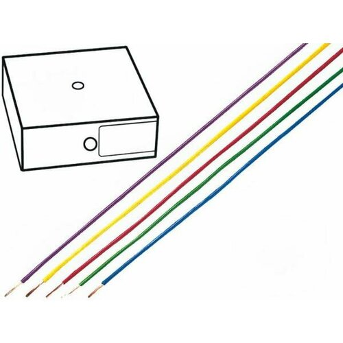 Кабель HELUKABEL 29130, Кабель H07 V-K RING, сечение 1x1,5 qmm, зеленый-желтый, кратно 1м