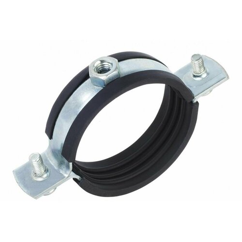 Трубный хомут креп-комп нержавеющий 3 83-93 М10 304 2х25 миллиметр TR3М10SS52
