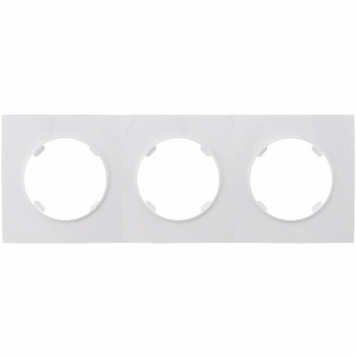 Рамка 3 Прованс юлиг.735212.500 универсальная белая Светоприбор