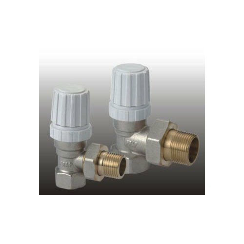 вертикальные термостатические радиаторные клапаны автоматические термостатические клапаны abs Кран латунный вентильный 3/4, для радиатора, угловой (СТМ)