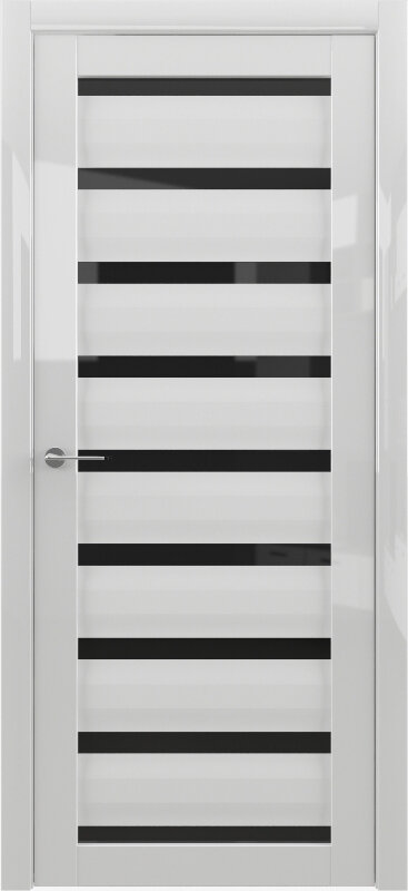 фото Альберо Межкомнатная дверь Альберо Сидней стекло белый глянец