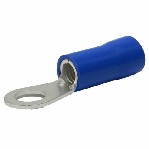 KLR ROV-814 Наконечник кольцевой изолированный с ПВХ манжетой 10.5.16.7мм2/М8/Синий/6500814
