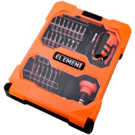 фото Отвертка с набором бит ELEMENT 8159 (34 предмета в наборе)