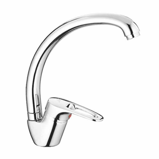 Смеситель для мойки с боковой ручкой FRAP F4166