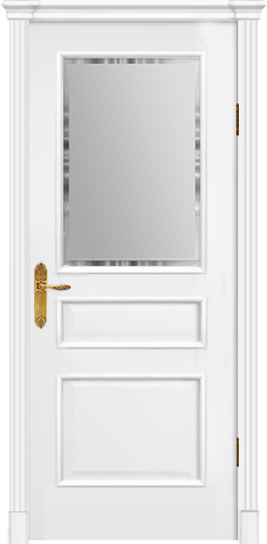 фото Дариано Межкомнатная дверь Дариано Чикаго-В с фацетом эмаль