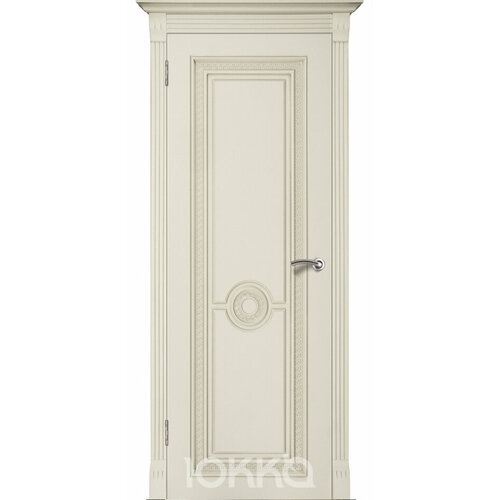 дверь межкомнатная вена версаче белая патина остекленная Межкомнатная дверь Юкка Версаче