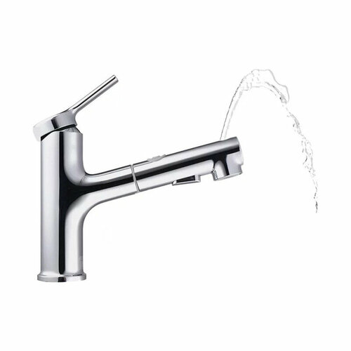 Смеситель для раковины Diiib Extracting Faucet Silver (DXMP012) bold techno faucet silver connector