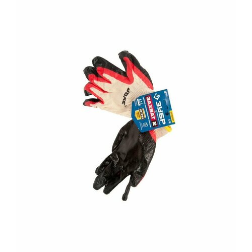 Gloves / Перчатки повышенной износостойкости с двойным латексным обливом, трикотажные, Х/Б 11459-S перчатки рабочие повышенной износостойкости с двойным латексным обливом трикотажные х б 11459 xl