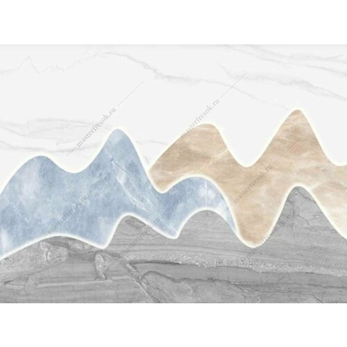 Фотообои Абстрактные горы 260x349 (ВхШ), бесшовные, флизелиновые, MasterFresok арт 16-108