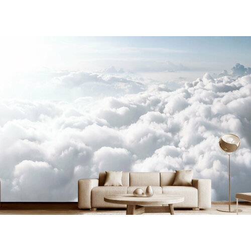 Фотообои на стену Облачный Ковер 300x270(ШxВ) см, 3d флизелиновые обои
