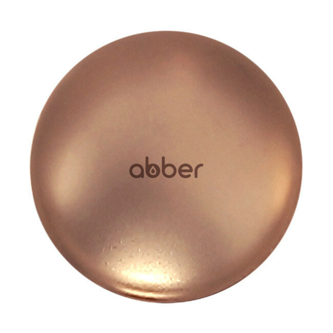 Накладка на слив для раковины Abber розовое золото AC0014MRG