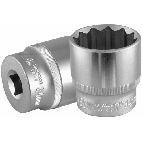 JONNESWAY S04H4934 Головка торцевая 1/2inch 12-гранная 34 мм