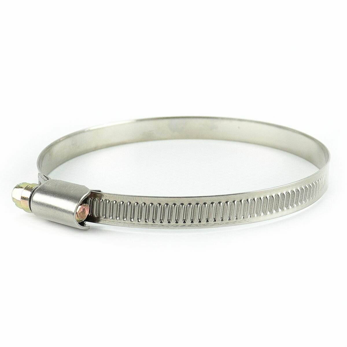 фото Хомут червячный 180-200/9 мм W2 нерж. сталь RUSBELT