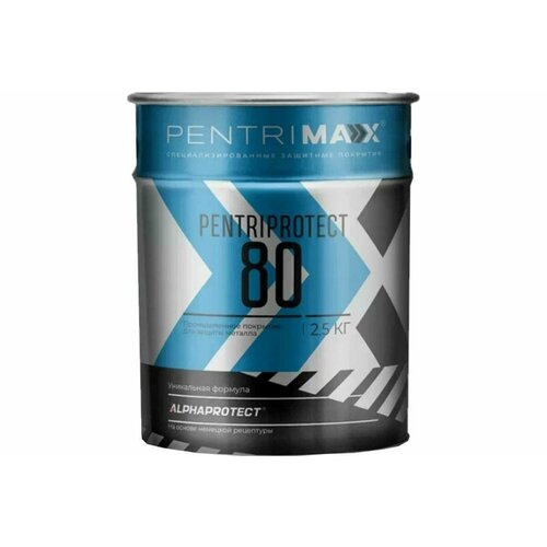 Грунт-эмаль PentriMax PentriProtect 80 (RAL 9005; 2,5 кг) 00-00001409