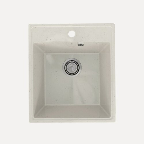 Изображение товара Кухонная мойка Practik PR-M-425-001 (без сифона), белый камень