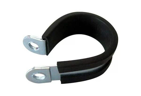 Хомут Руббер 6 мм обрезиненный (10 шт) W1 супермаркет уплотнений — фото 1