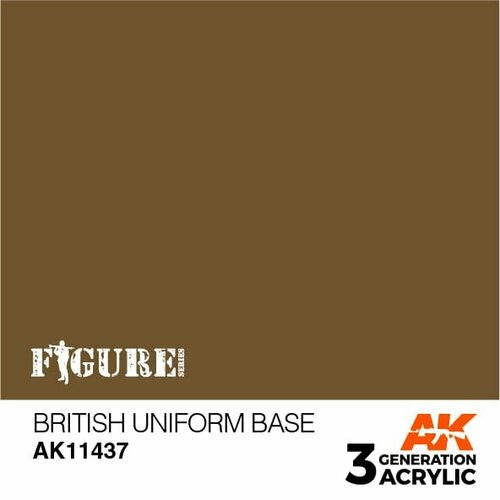 AK11437 Краска акриловая 3Gen British Uniform Base