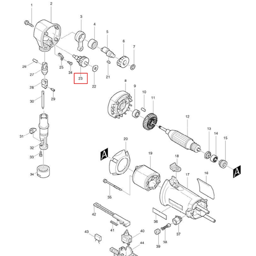 Шестерни 13-37 JN1601 MAKITA 2261238 кривошип jn1601 makita 3227047