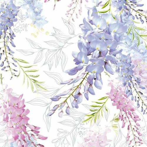 Обои бумажные дуплекс 0,53х10 м Павлин, цвет бежевый 1034-03