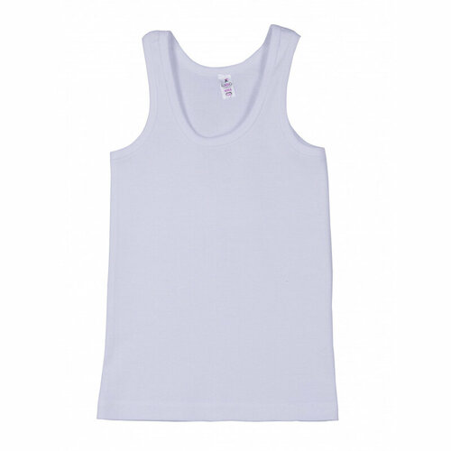 фото Майка bella veza, размер 110/116, белый