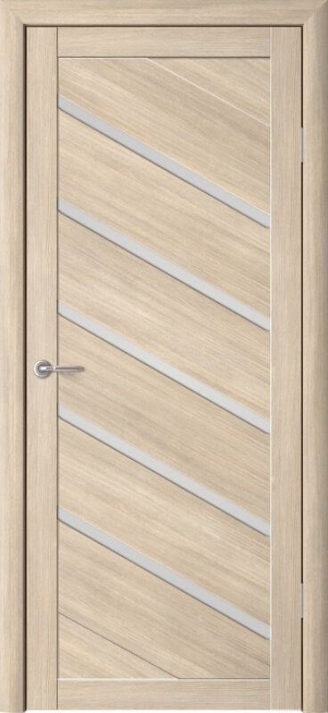 фото Альберо Межкомнатная дверь Альберо Сингапур-5 мателюкс лиственница мокко