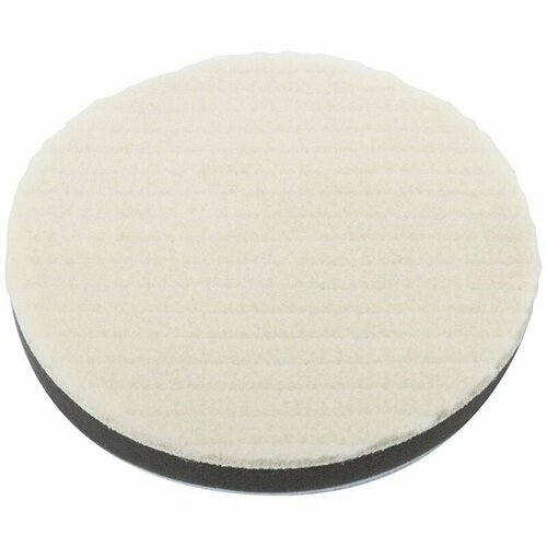 Диск полировальный круг шерстяной (липучка) 150х21 мм РОС 39645