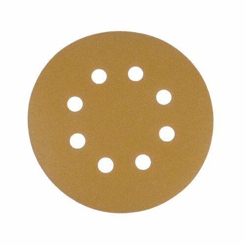 Круг шлифовальный (сухая, d125мм, 8отв.) P240 (VX-Gold) круг шлифовальный сухая d125мм 8отв p120 vx gold