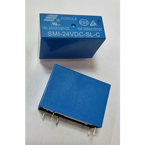 Реле 24V 10A SMI-24VDC-SL-C smi 05v 12v 24vdc sl a sl c sl 2 5a direct current songle relay