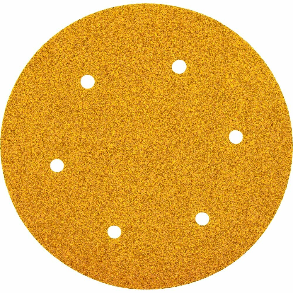 ABRAFORM Шлифовальный круг на липучке " Giraffe GOLD 225мм, 6 отв, Р80 AF-GG6-80